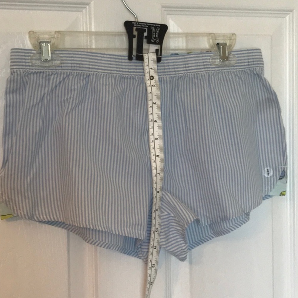Aerie stripe blue pajama set 100% cotton - Picture 8 of 9
